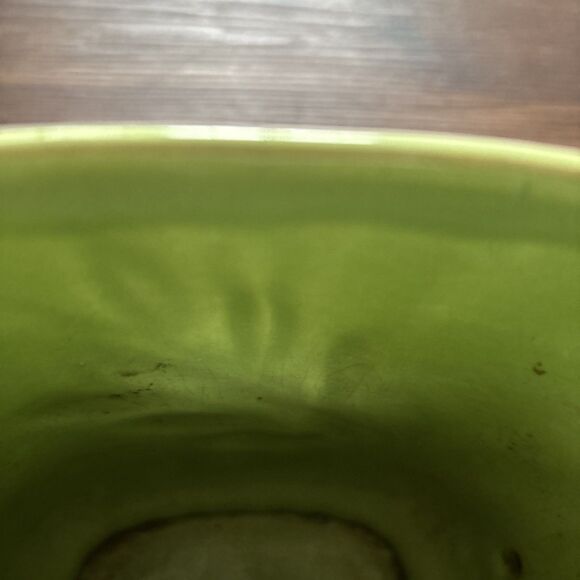 Vintage Red Wing Pottery #1174 Double Handle Embossed Vase Retro Cottage Granny - Picture 5 of 5